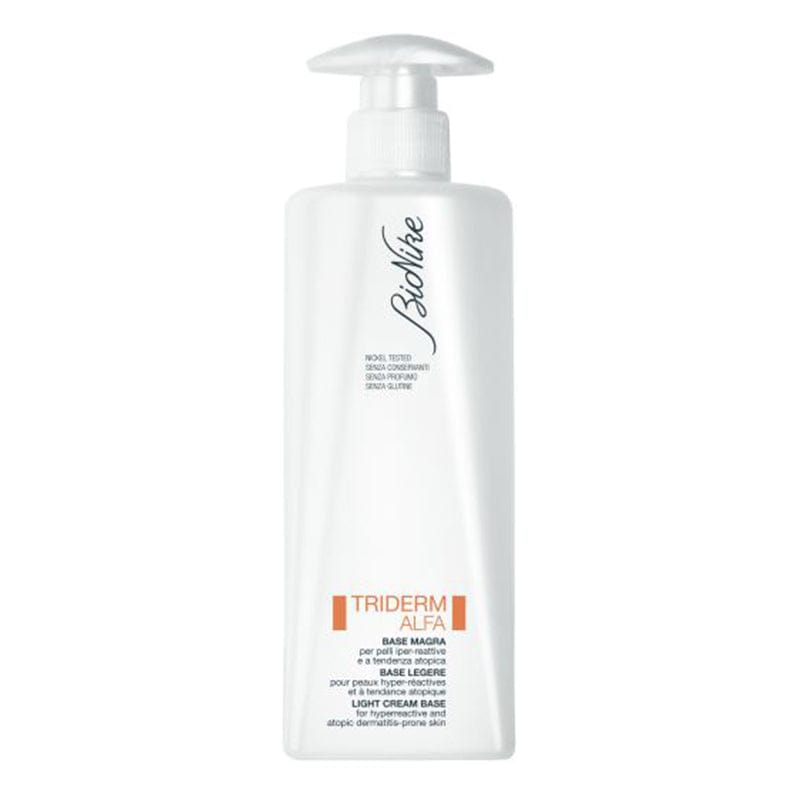 BioNike Triderm Alfa Light Cream Base Moisturising Base Cream 500 ml