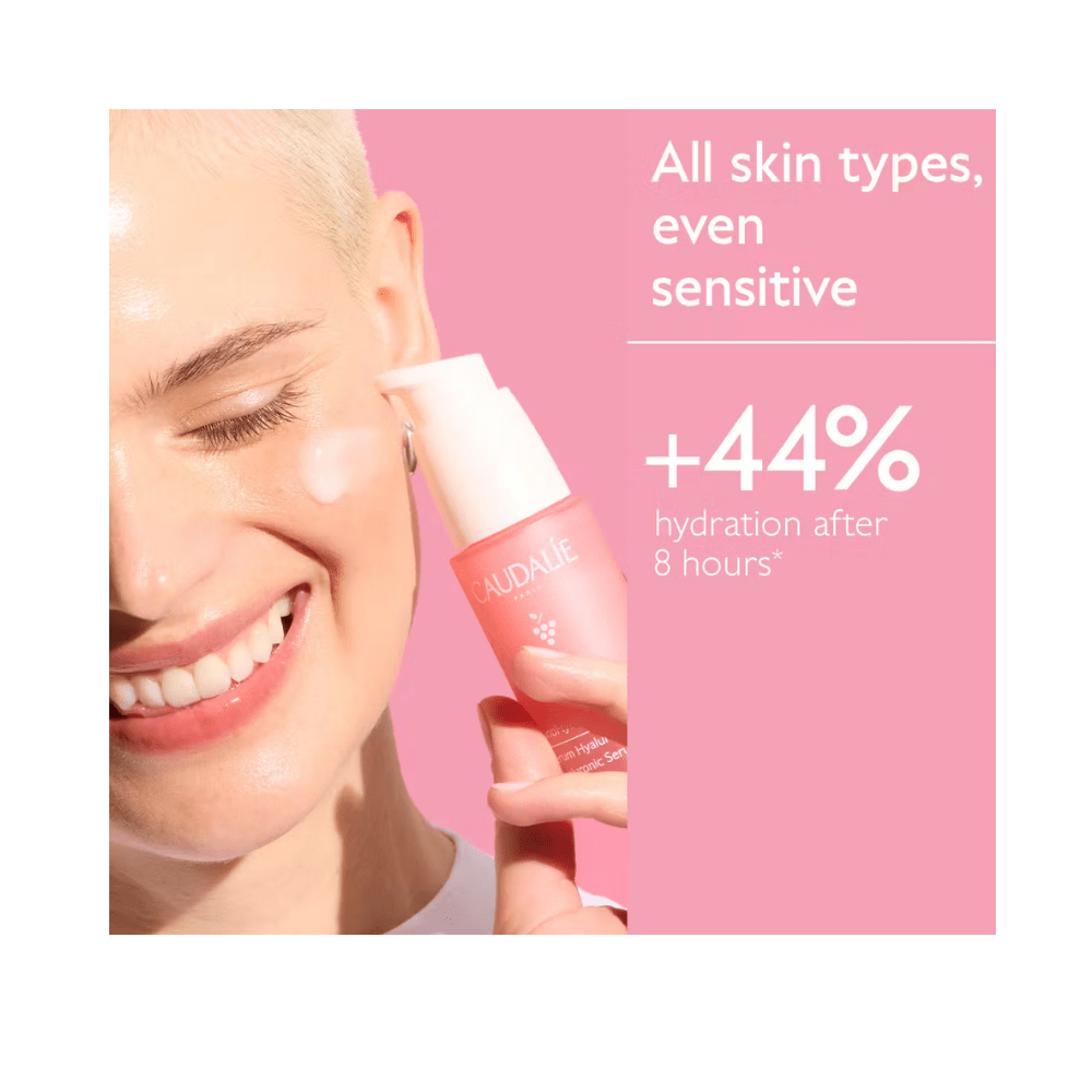 Caudalie Vinohydra Hyaluronic Moisture Serum 30ml -3 Pack
