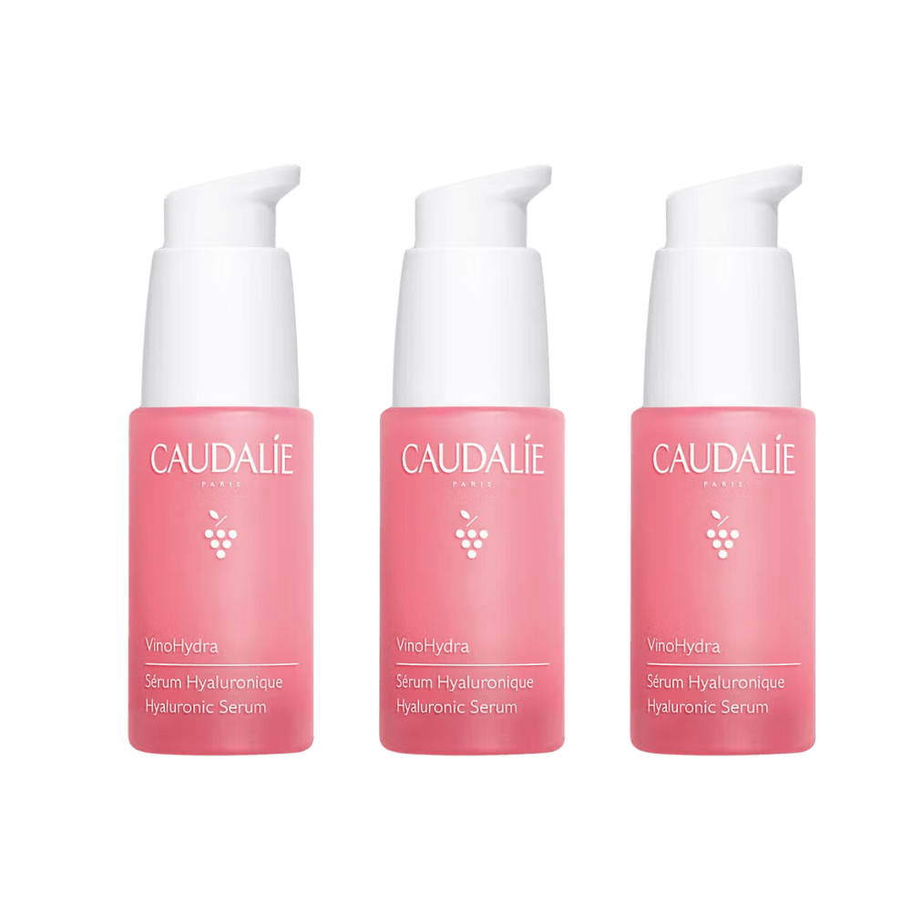 Caudalie Vinohydra Hyaluronic Moisture Serum 30ml -3 Pack