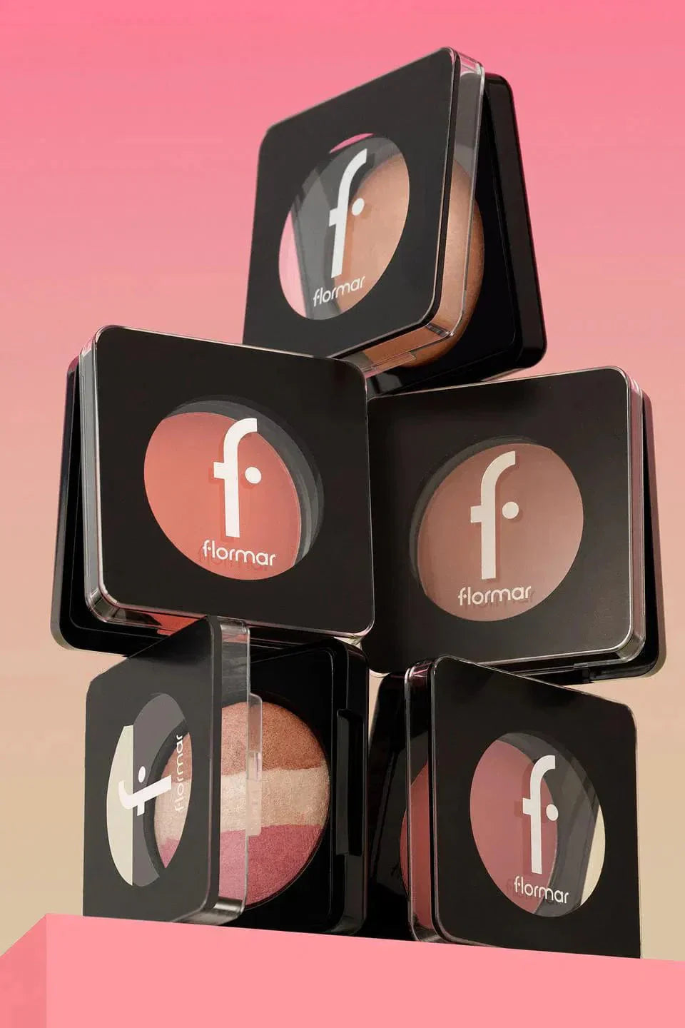 Flormar Baked Blush-On Highly Pigmented & Matte Finish Baked Blush 4g - 041 Romantic Salmon
