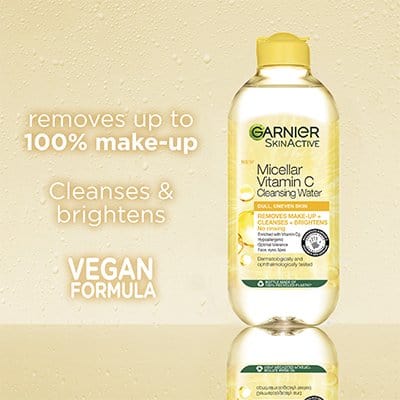 Garnier Skin Active Vitamin C Micellar Water 400 ml / 13.5 fl oz 2 Pack