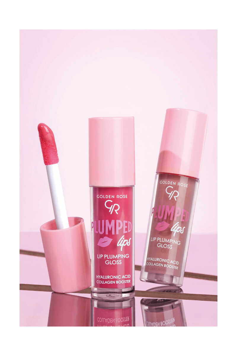Golden Rose Plumped Lips Lip Plumping Gloss - 208