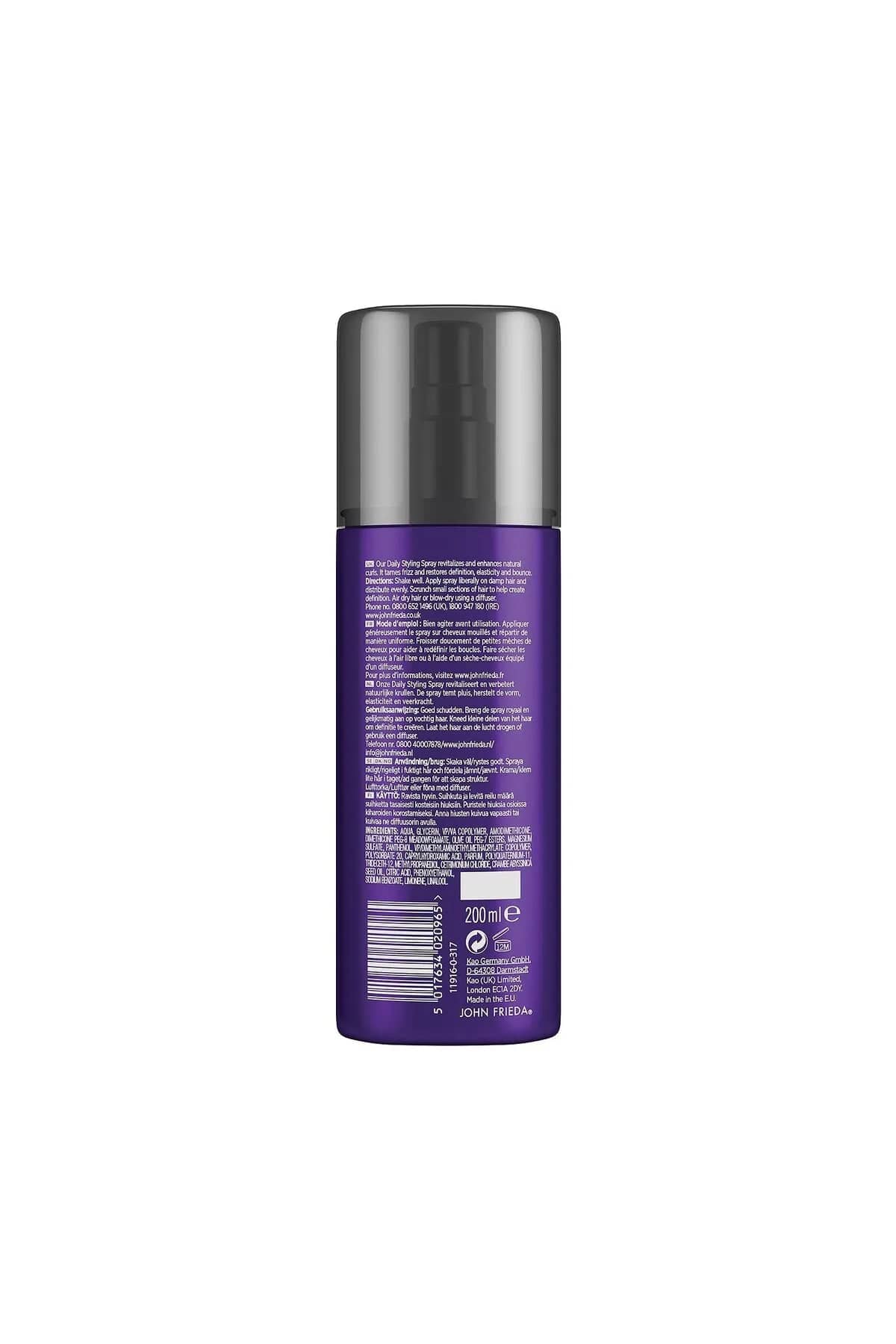 John Frieda Frizz Ease Daily Styling Spray for Flawless Curls 200ml
