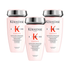 Kerastase Genesis Bain Nutri-fortifiant Anti-Shedding Strengthening Shampoo 250ml 3 Pack