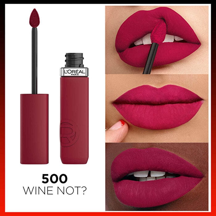 Loreal Paris Infaillible Matte Resistance Liquid Lipstick -500 Wine Not?