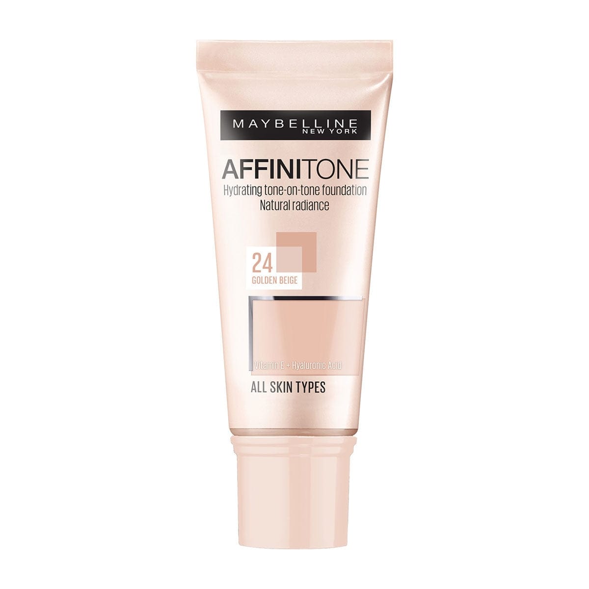 Maybelline New York Affinitone Foundation- 24 Golden Beige
