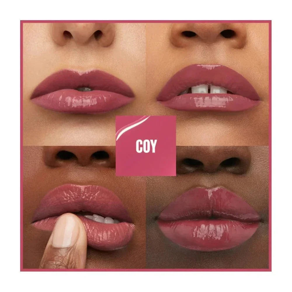 Maybelline New York Super Stay Vinyl Ink Long Lasting Liquid Gloss Lipstick - 20 Coy -2 Pack