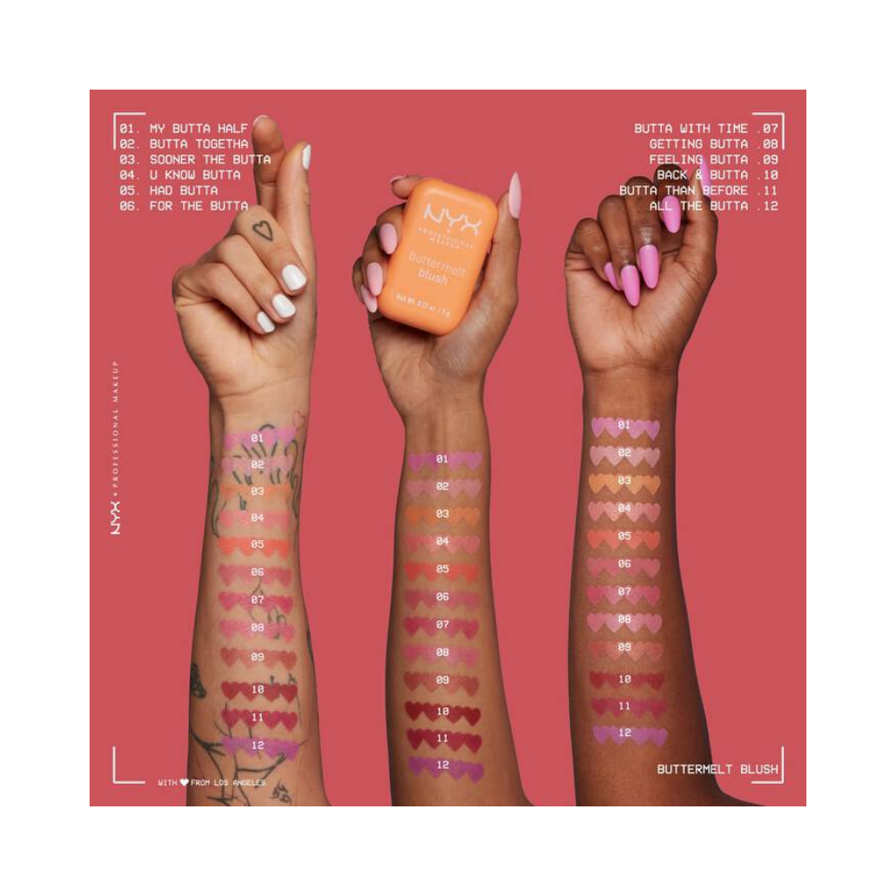 NYX Professional Makeup Buttermelt Blush Creamy - 04 U Know Butta
