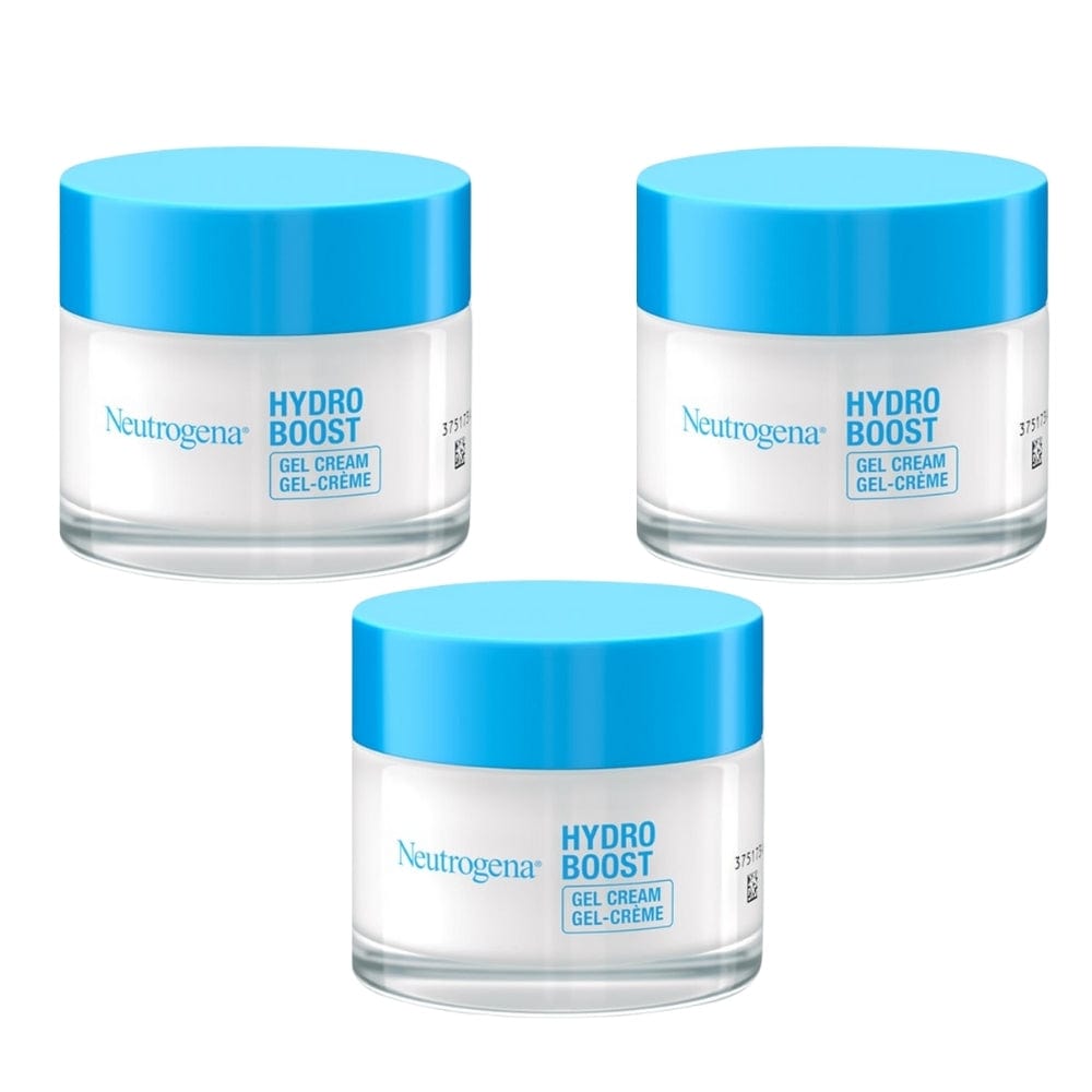 Neutrogena Hydro Boost Gel Cream Fragrance Free 50ml / 1.7 fl oz 3 Pack