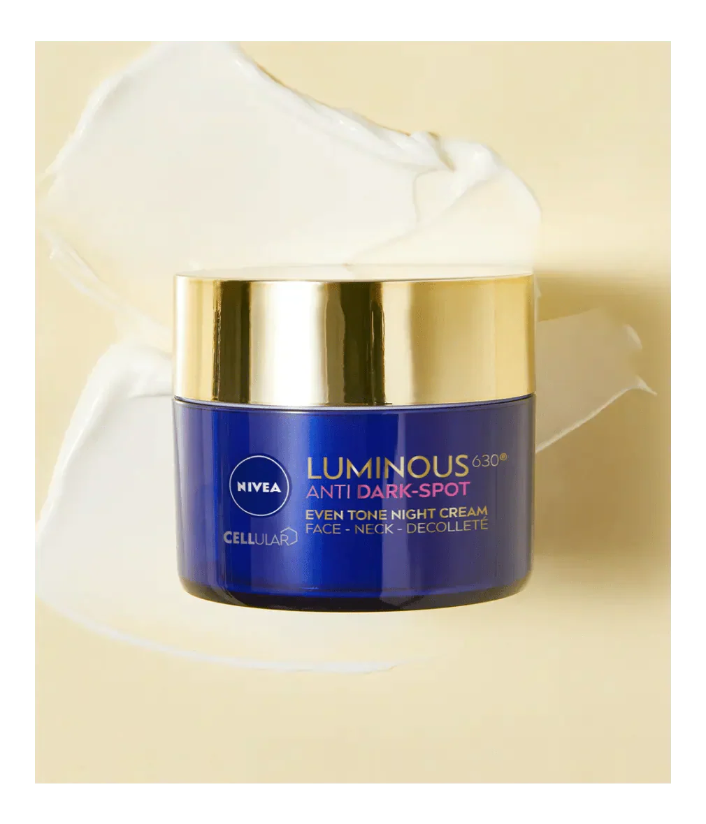 Nivea Luminous 630 Anti Dark Spot Night Cream  50ml / 1.7 fl oz - 3 Pack
