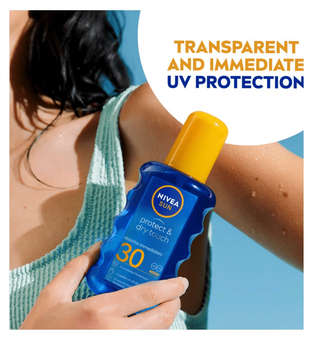 Nivea Sun Protect & Dry Touch Sun Cream Spray SPF30 200 ml / 6.8 fl.oz
