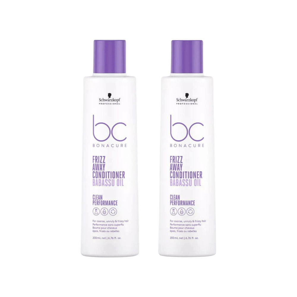 Schwarzkopf Bonacure Bc Clean Anti Frizz Conditioner 200 ml 2 Pack