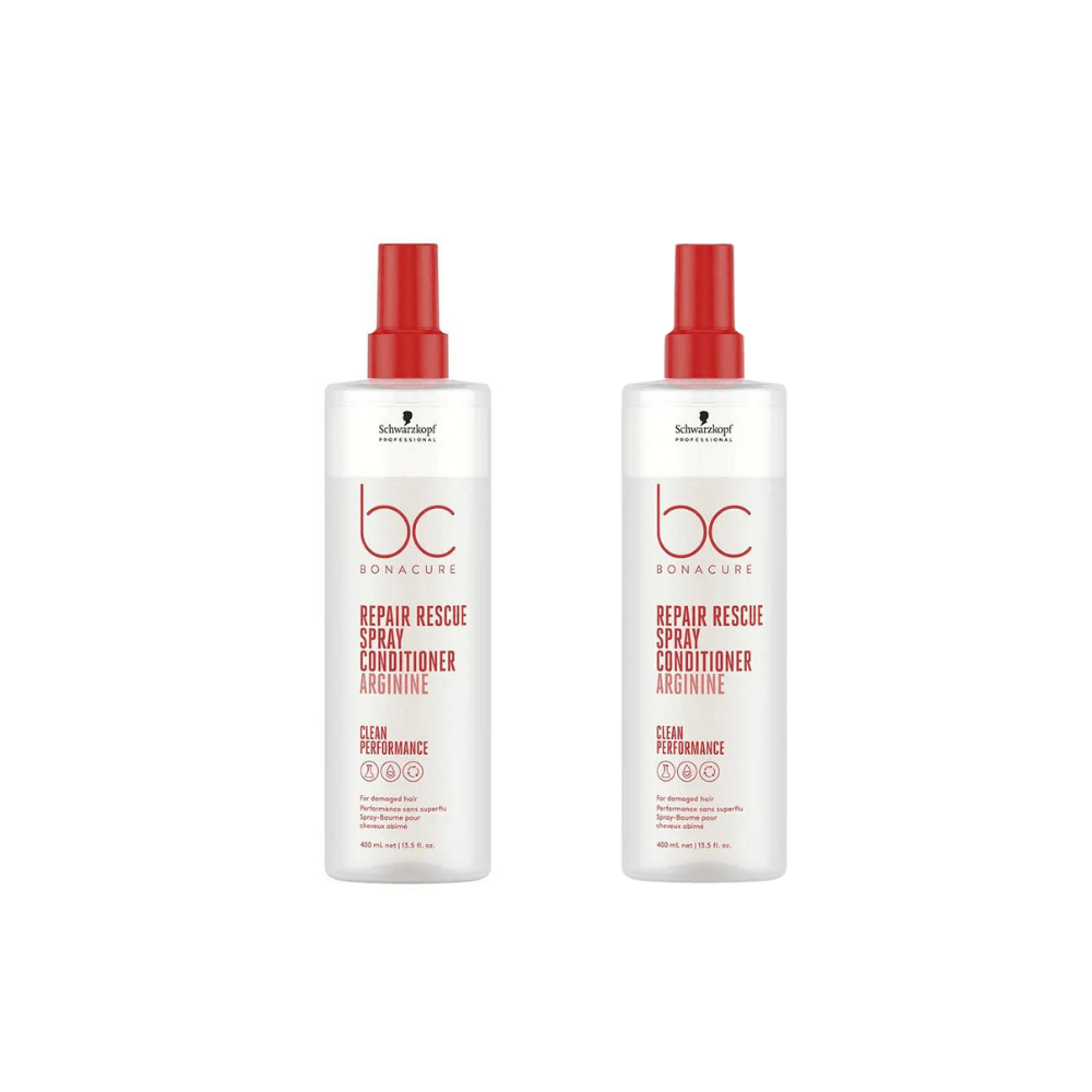 Schwarzkopf Bonacure Bc Clean Emergency Rescue Spray Conditioner 400 ml 2 Pack