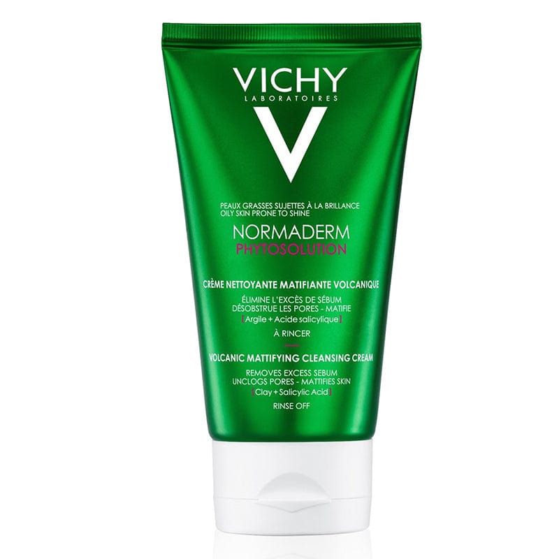 Vichy Normaderm Phytosolution Anti-Glare Volcanic Cleanser 125 ml