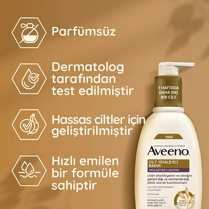 Aveeno Cilt Yenileyici Sıkılaştırıcı Losyon 300 ml - Melori