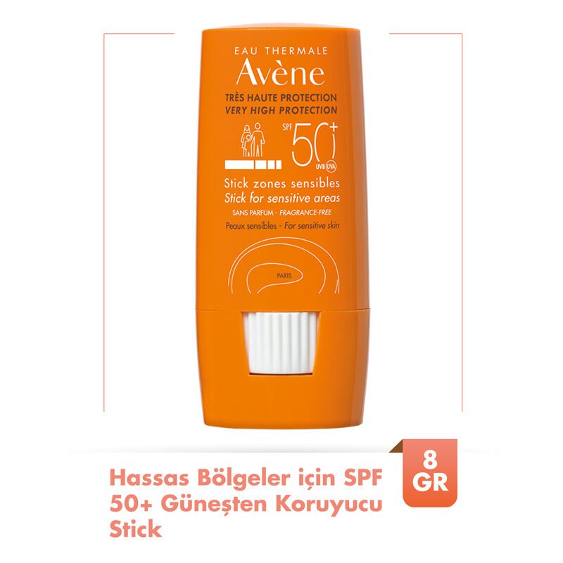 Avene Hassas Bölgeler İçin Güneş Koruyucu Stick Spf50+ 8 gr - Melori