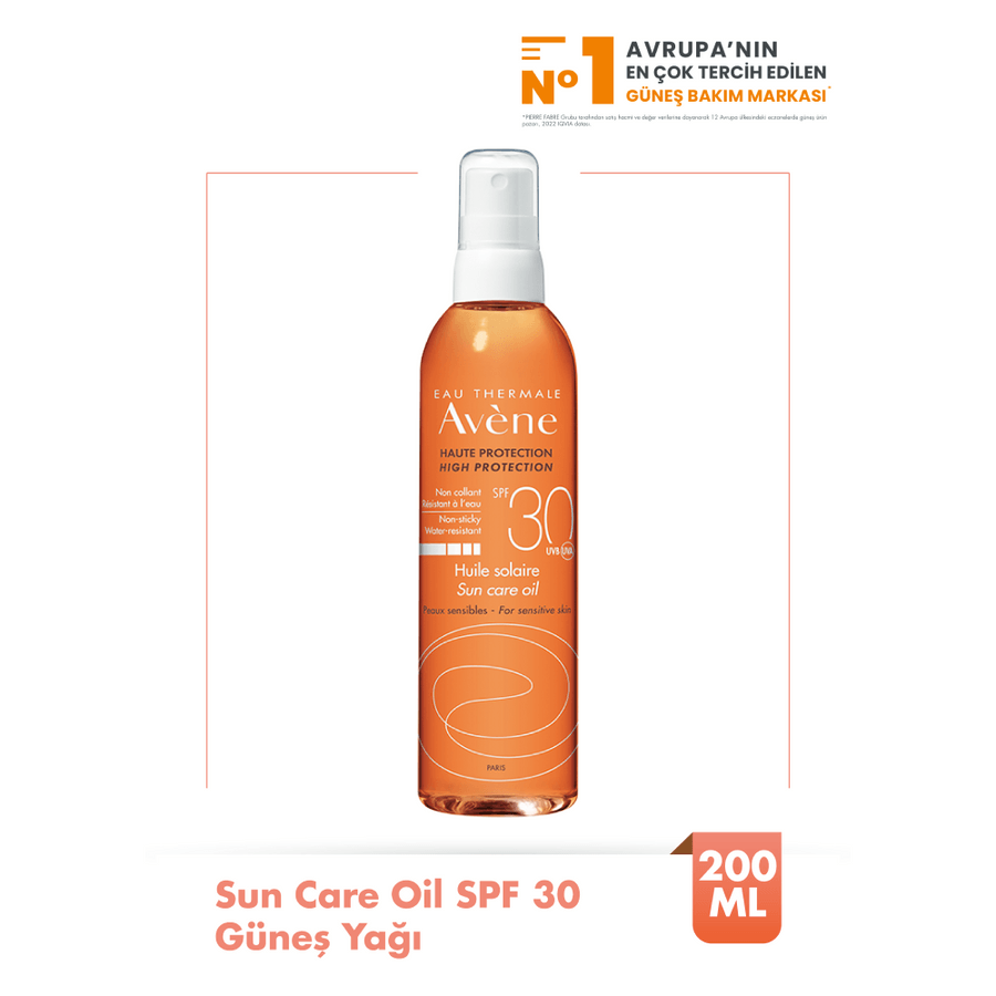 Avene Huile Solaire SPF 30+ Güneş Yağı 200 ml - Melori