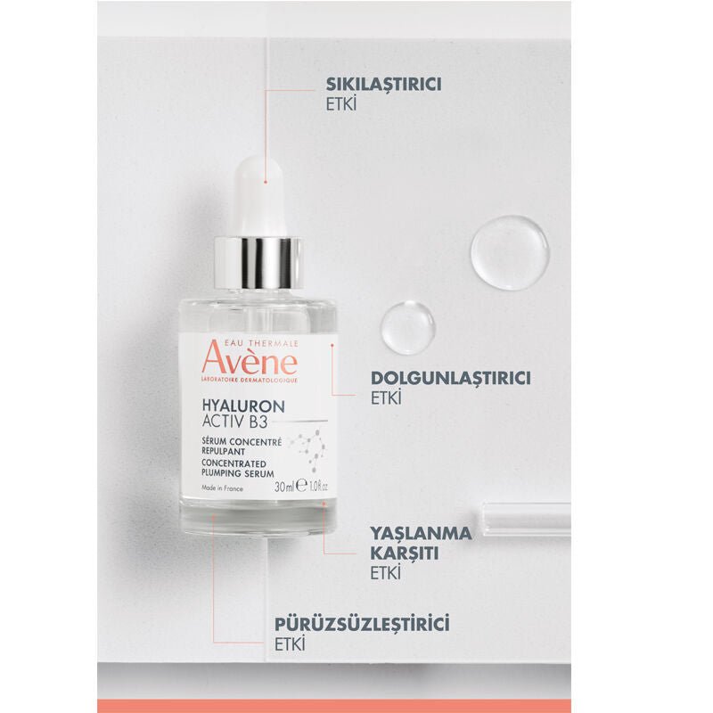 Avene Hyaluron Activ B3 Dolgunlaştırıcı Konsantre Serum 30 ml - Melori