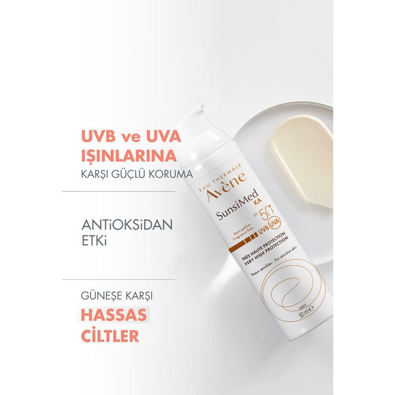 Avene SunsiMed KA Günlük Spf 50+ Güneş Koruyucu 80 ml - Melori