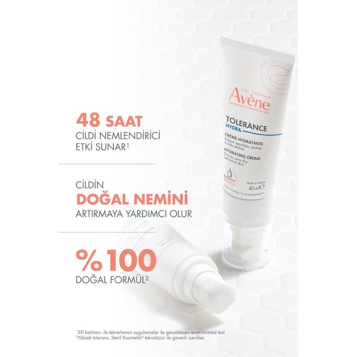 Avene Tolerance Hydra - 10 Moisturizing Bakım Kremi 40 ml - Melori