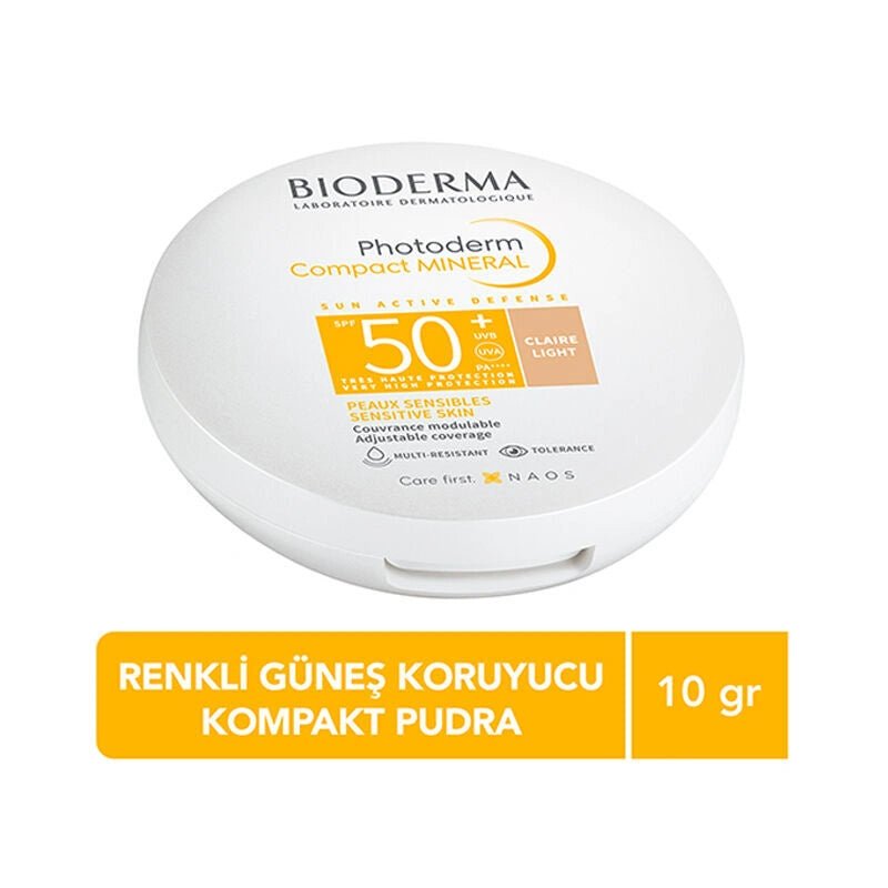 Bioderma Photoderm Max Mineral Kompakt Güneş Kremi SPF 50+ 10gr - Light - Melori