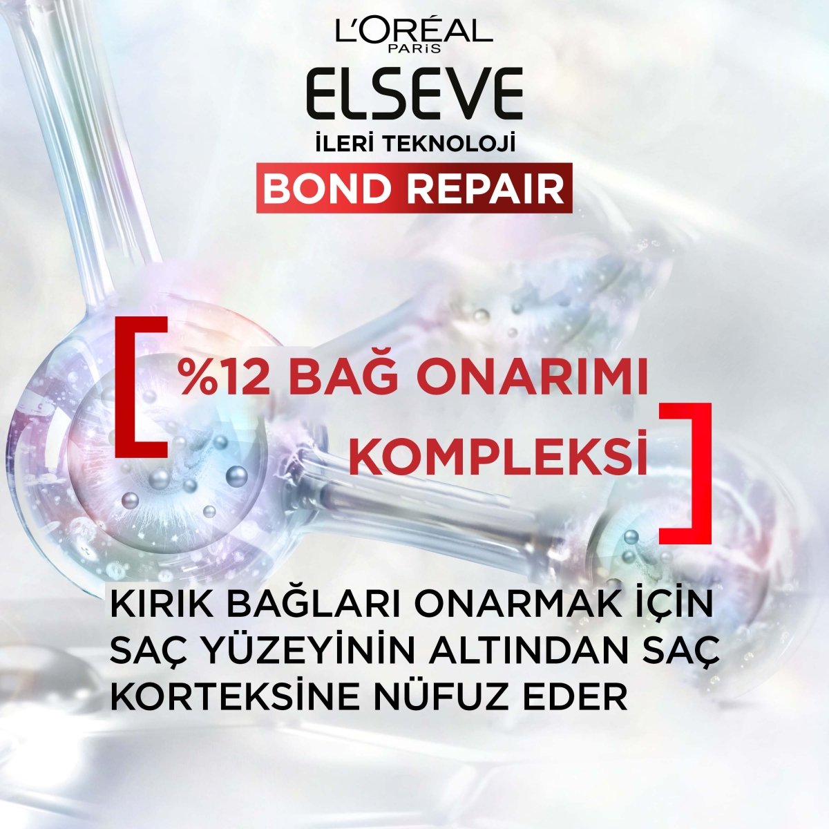 Bond Repair Tüm Yıpranmalar için Saç Bağlarını Yeniden Oluşturan Şampuan Öncesi Kurtarıcı Bakım 200ML - Melori