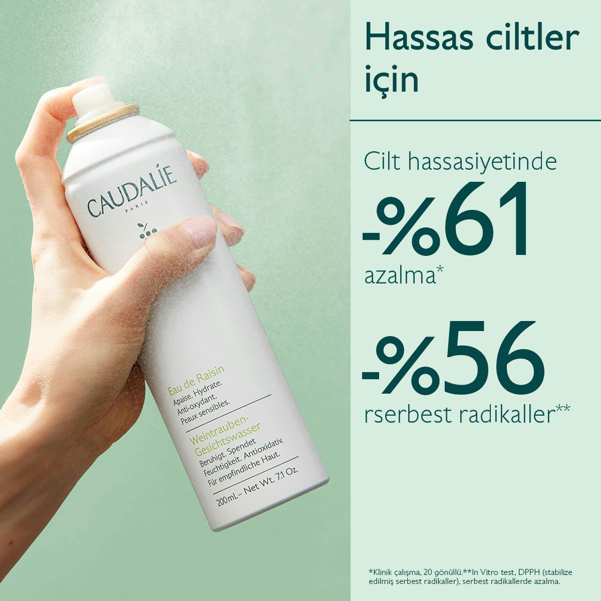 Caudalie Organik Üzüm Suyu - 200ml - Melori
