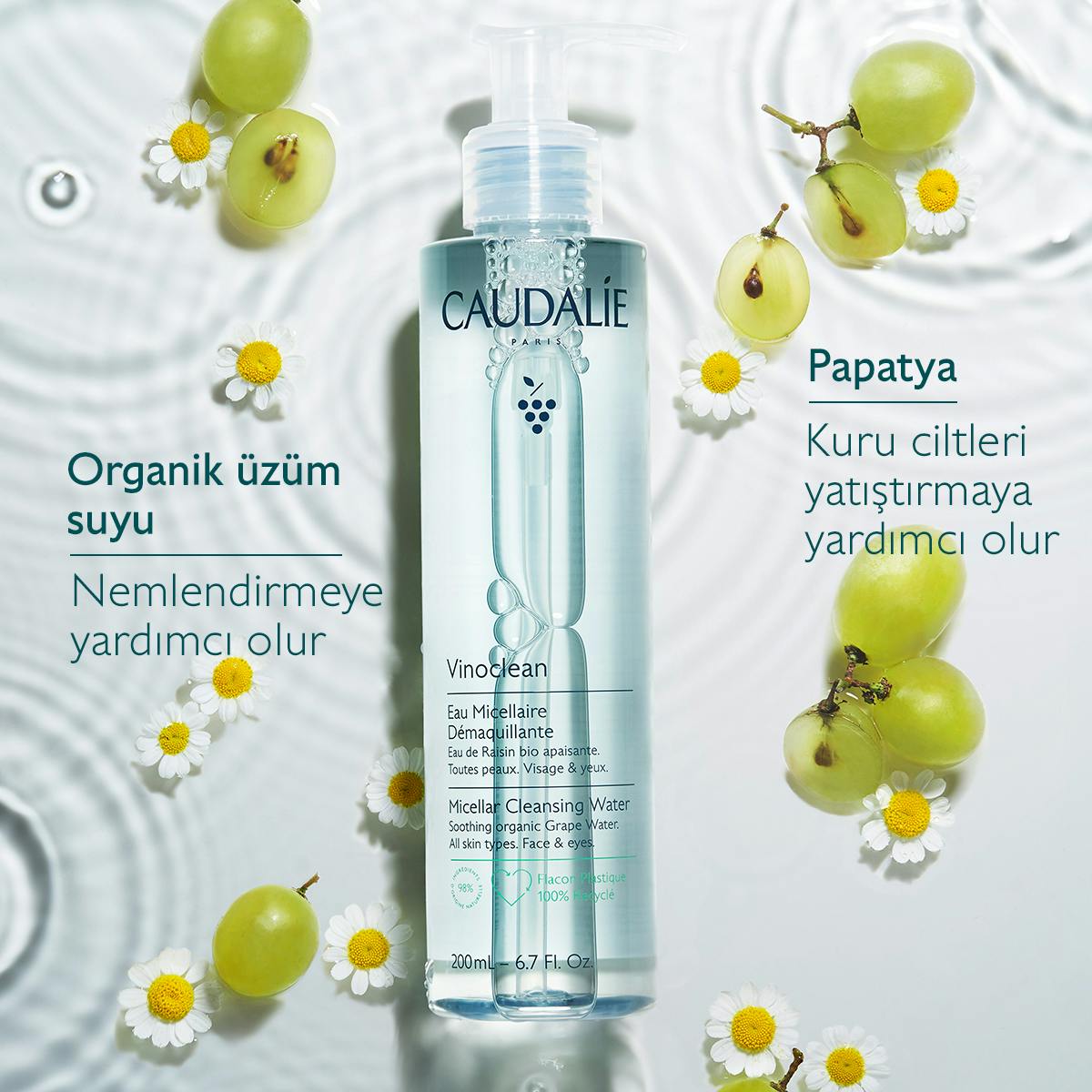 Caudalie Vinoclean Misel Temizleme Suyu 100 ml - Melori