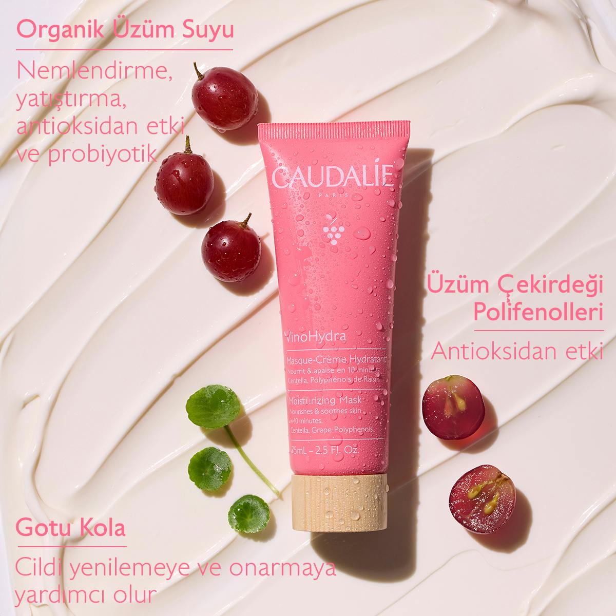 Caudalie VinoHydra Nem Maskesi 75 ml - Melori