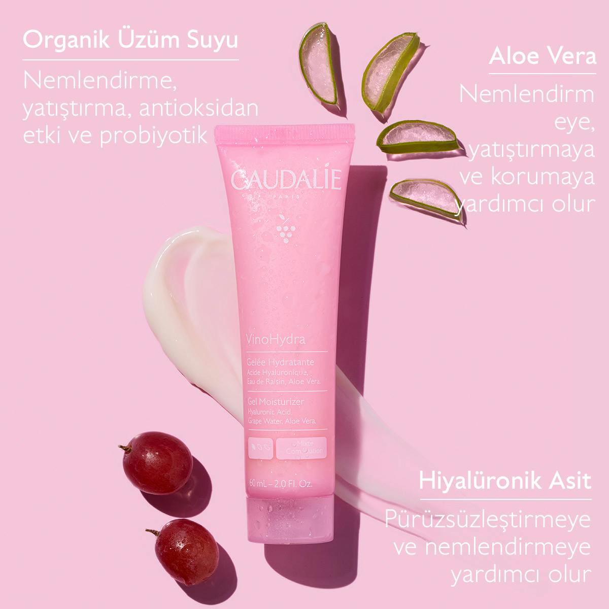 Caudalie VinoHydra Nemlendirici Jel 60 ml - Melori