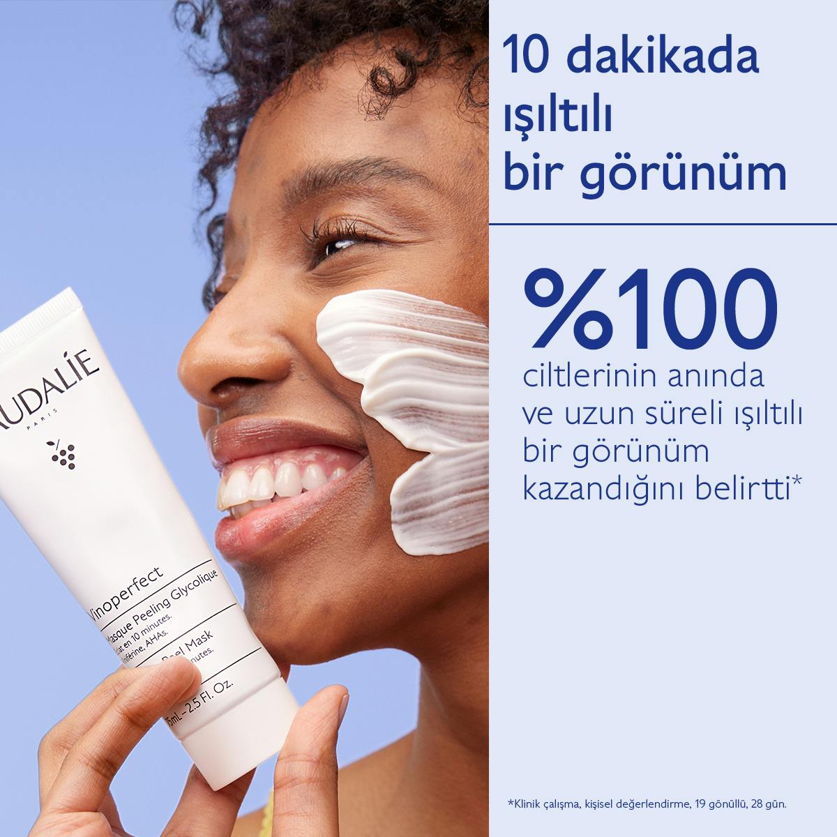 Caudalie Vinoperfect Leke Karşıtı ve Işıltı Verici Glikolik Maske 75 ml - Melori