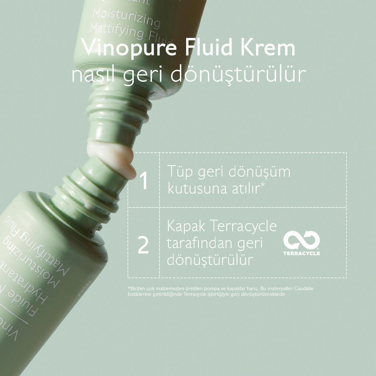 Caudalie Vinopure Matting Fluid Cream 40 ml - Melori
