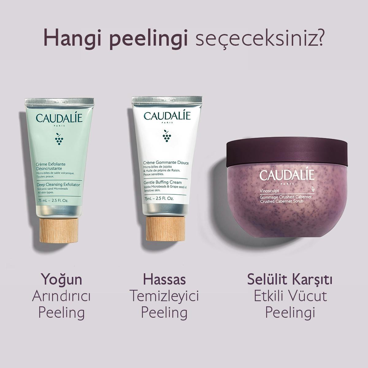 Caudalie Vinosculpt Selülit Karşıtı Etkili Vücut Peelingi 250 g - Melori