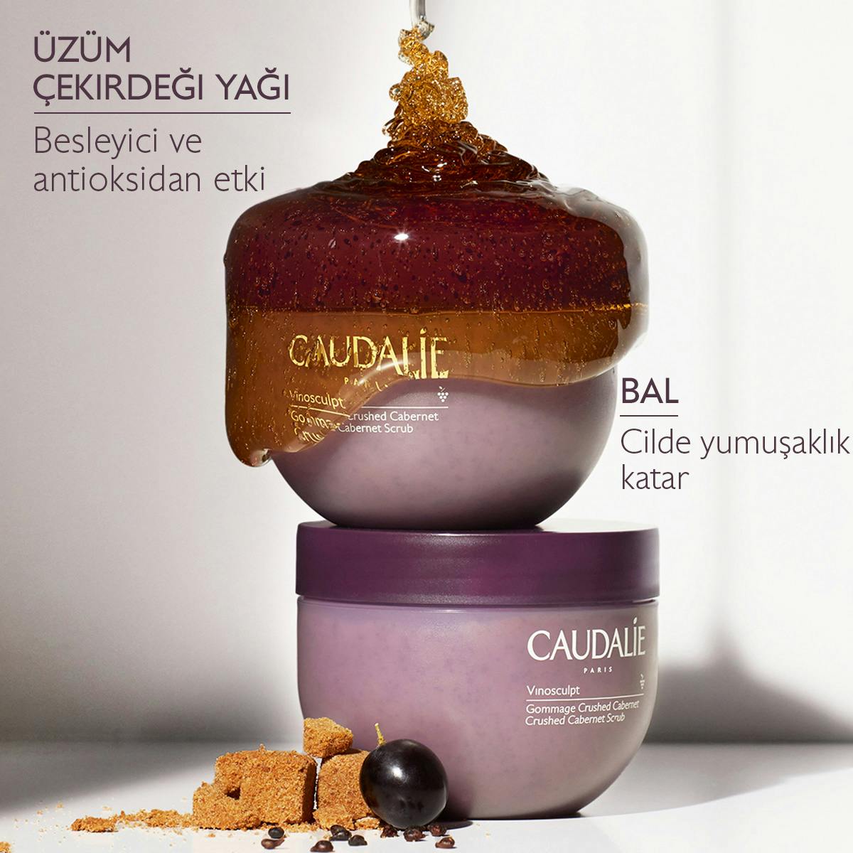 Caudalie Vinosculpt Selülit Karşıtı Etkili Vücut Peelingi 250 g - Melori
