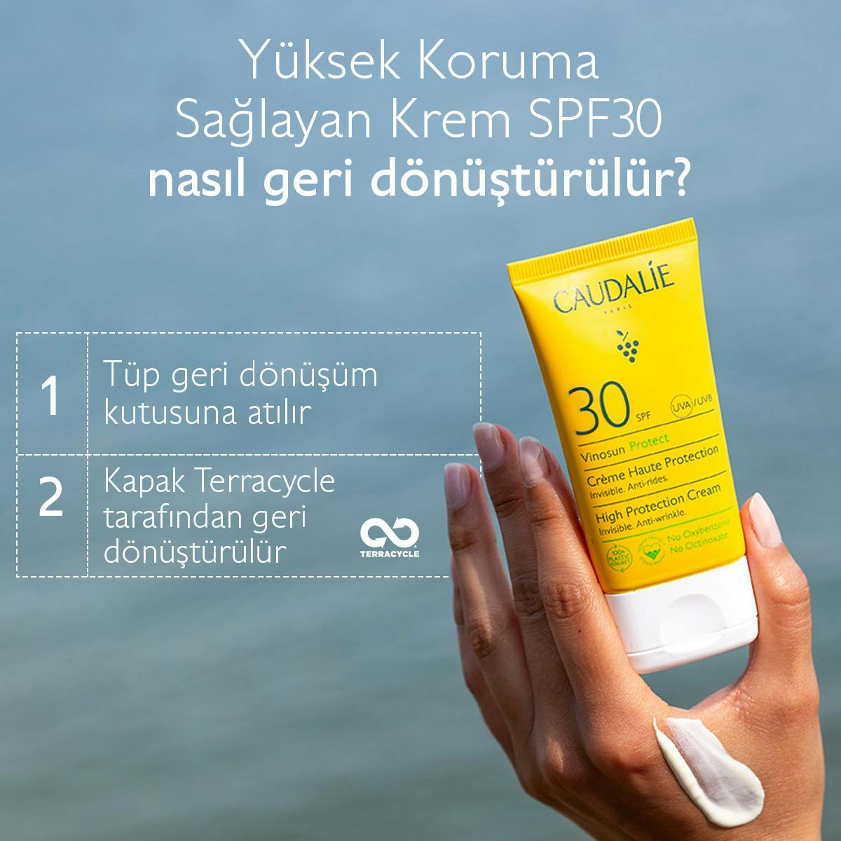 Caudalie Vinosun Protect Spf 30 Güneş Koruyucu Krem 50 ml - Melori