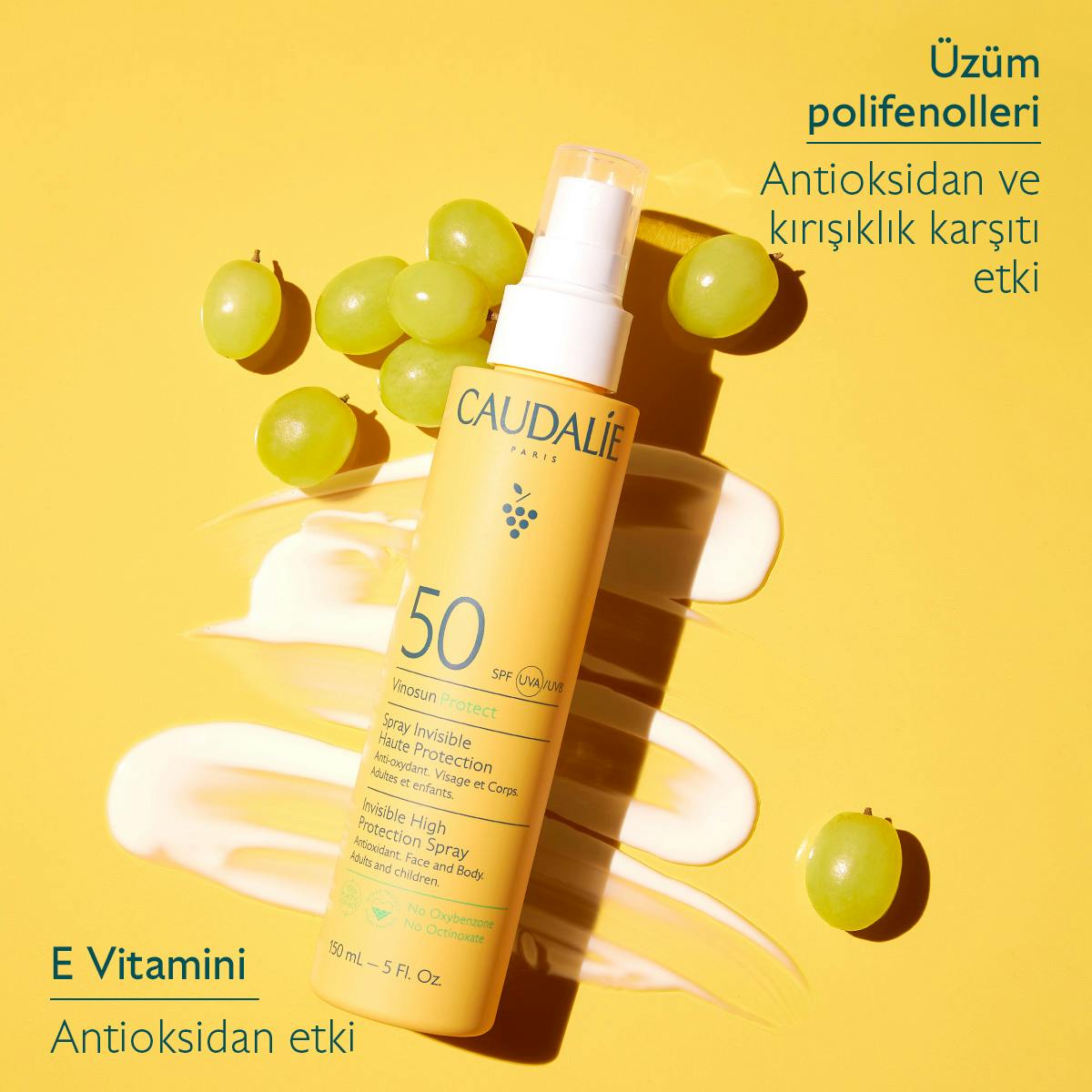 Caudalie Vinosun Protect Spf 50 Güneş Spreyi 150 ml - Melori