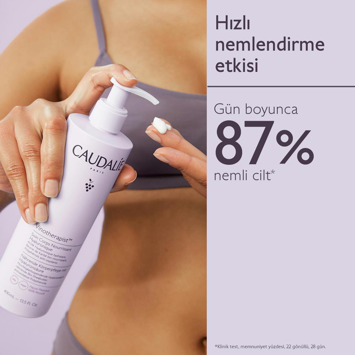 Caudalie Vinotherapist Besleyici Hyalüronik Vücut Losyonu 400 ml - Melori