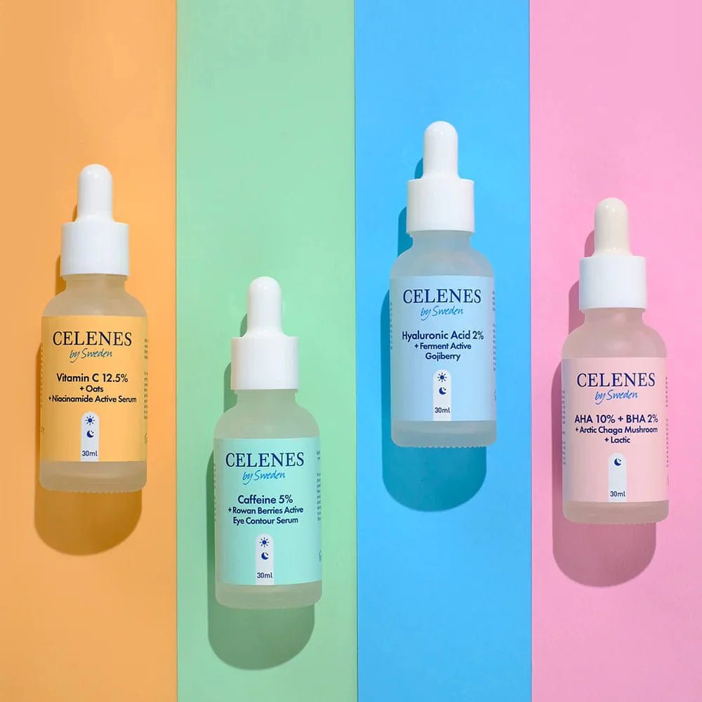 Celenes AHA+BHA+Lactic+Chaga Mushroom Serum 30 ml - Melori