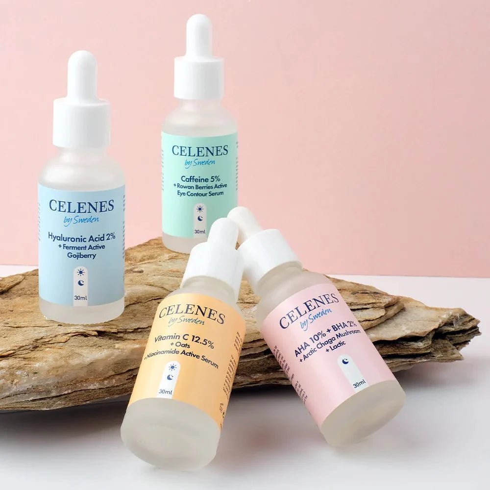 Celenes AHA+BHA+Lactic+Chaga Mushroom Serum 30 ml - Melori