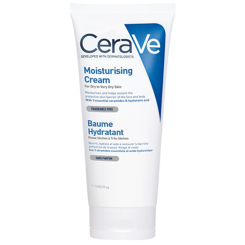 Cerave Nemlendirici Yüz Ve Vücut Kremi - Kuru Ciltler İçin Seramid Ve Hyalüronik Asit İçerikli 177 ml - Melori