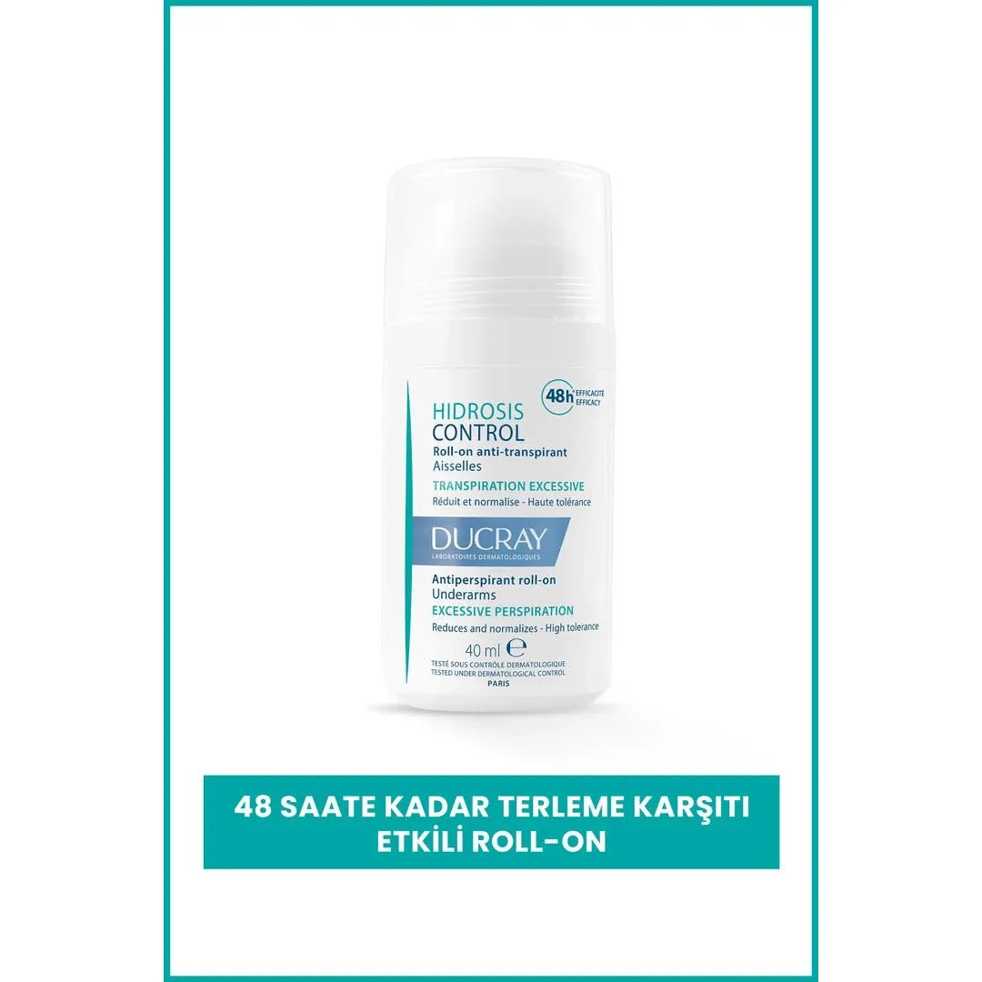 Ducray Hidrosis Roll On Anti Transpirant Aisselle Terleme Karşıtı 40 ml - Melori