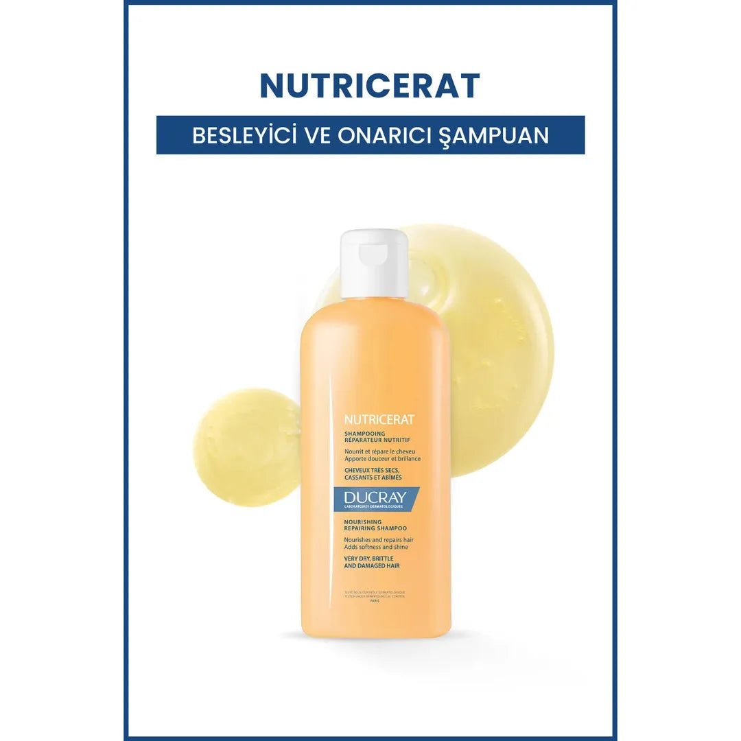 Ducray Nutricerat Yıpranmış ve Çok Kuru Saçlar İçin Şampuan 200 ml - Melori