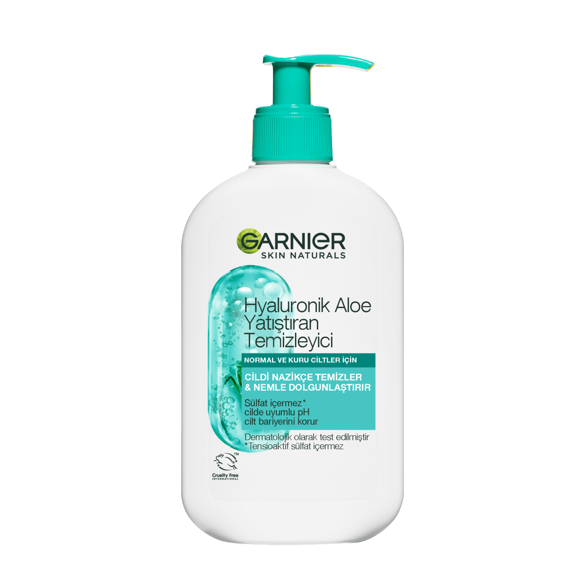 Garnier Hyaluronik Aloe Nemlendiren ve Yatıştıran Temizleyici 250 ml - Melori