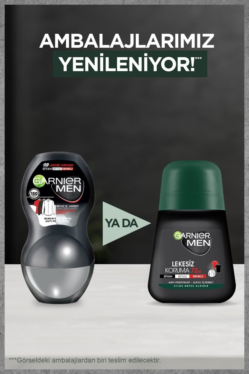 Garnier Men Lekesiz Koruma Roll - on Deodorant - Melori