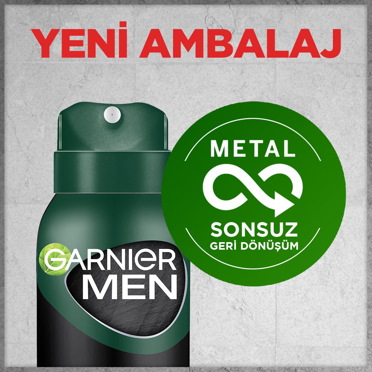 Garnier Men Lekesiz Koruma Spray Deodorant - Melori