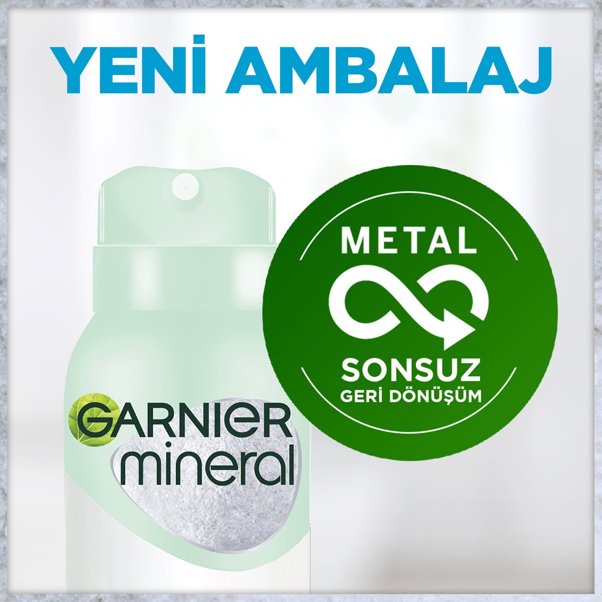 Garnier Mineral Saf&Temiz Sprey Deodorant - Melori