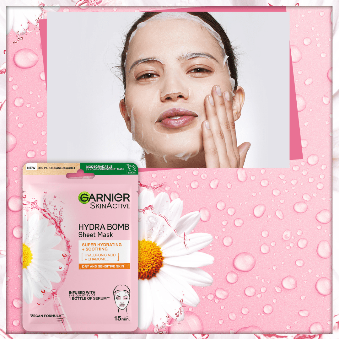 Garnier Nem Bombası Dinlendirici Kağıt Yüz Maskesi - Melori