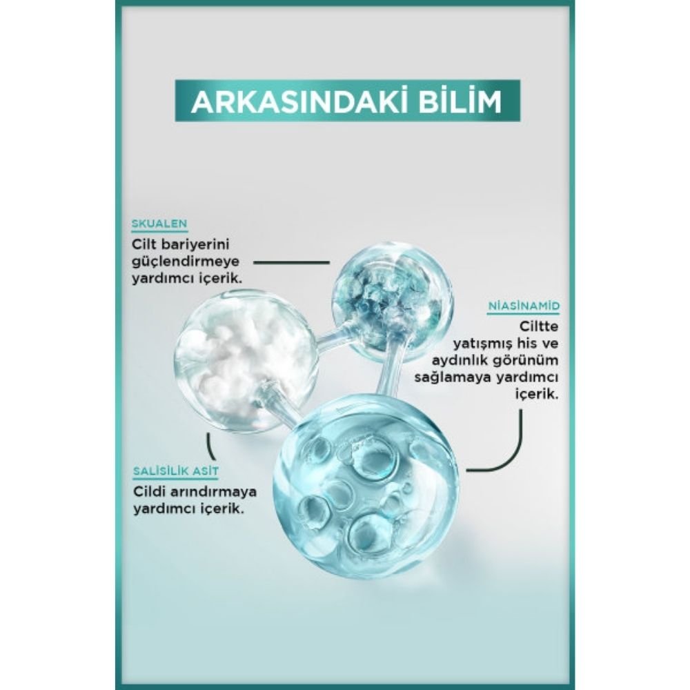 Garnier Saf&Temiz Salisilik Sivilce İzi Karşıtı Gözenek Sıkılaştırıcı Peeling Tonik 120 ml - Melori