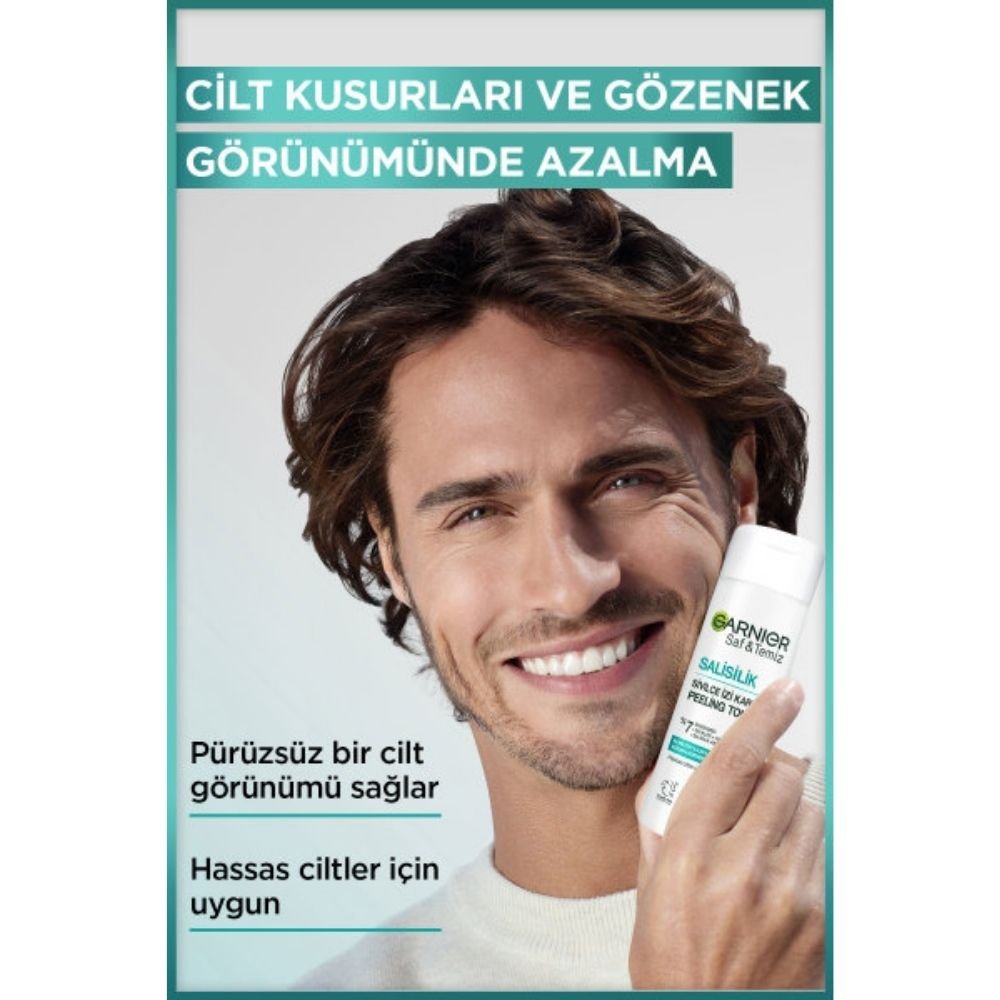 Garnier Saf&Temiz Salisilik Sivilce İzi Karşıtı Gözenek Sıkılaştırıcı Peeling Tonik 120 ml - Melori