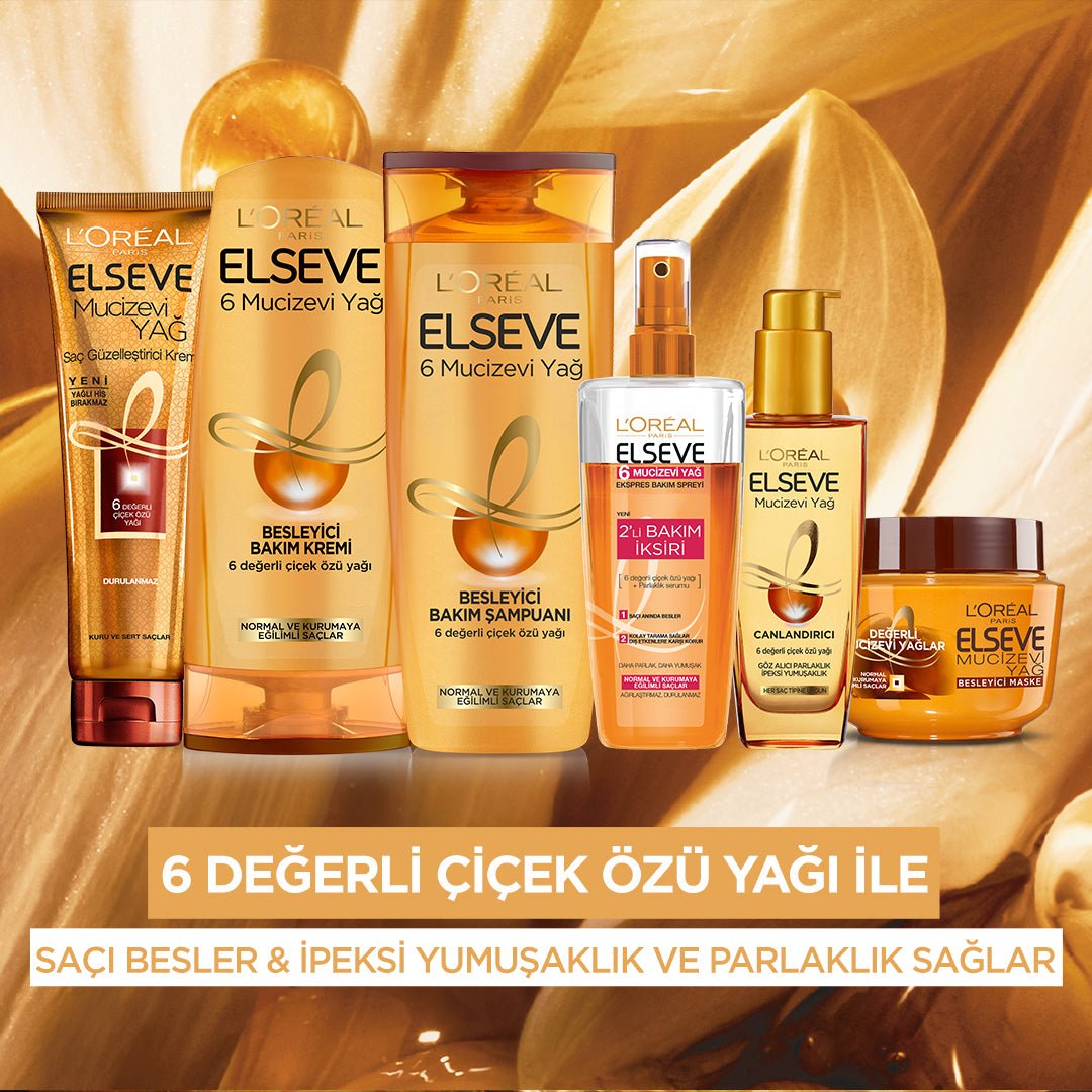 Loreal Paris Elseve Mucizevi Besleyici Bakım Yağı 100 ml - Melori